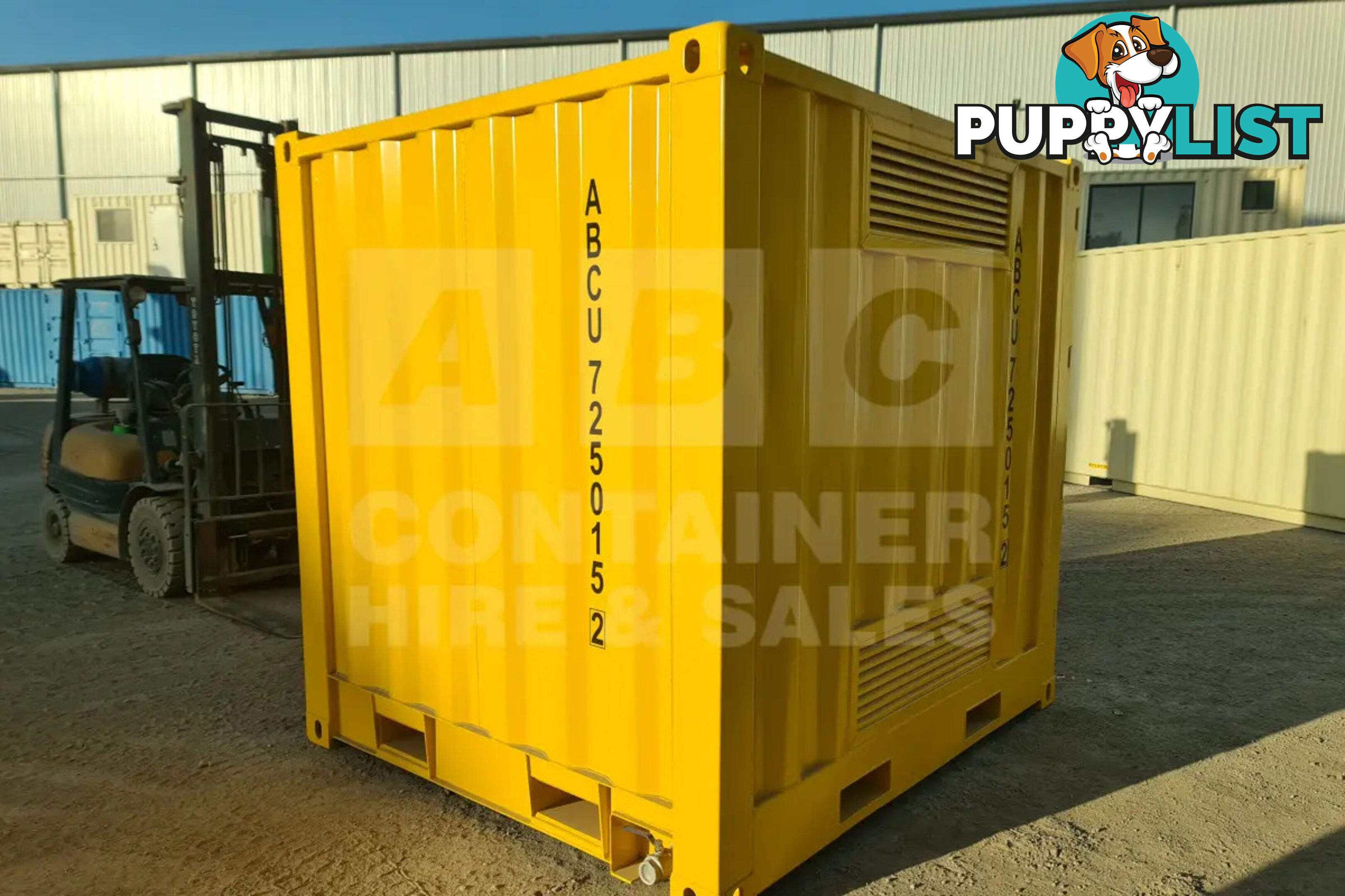 8' DANGEROUS GOODS SHIPPING CONTAINER (4 CORNER POST)