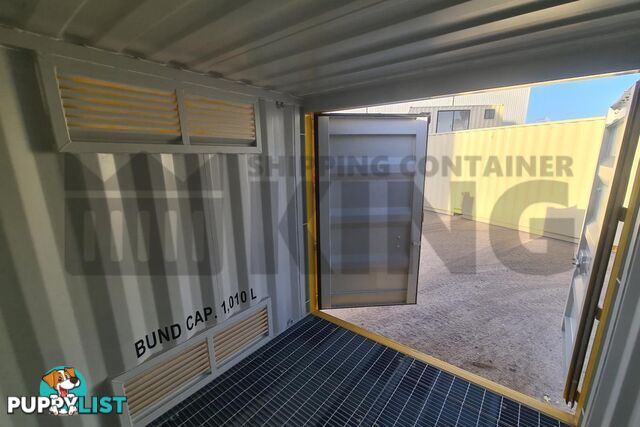 8' DANGEROUS GOODS SHIPPING CONTAINER (4 CORNER POST)