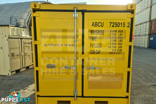8' DANGEROUS GOODS SHIPPING CONTAINER (4 CORNER POST)