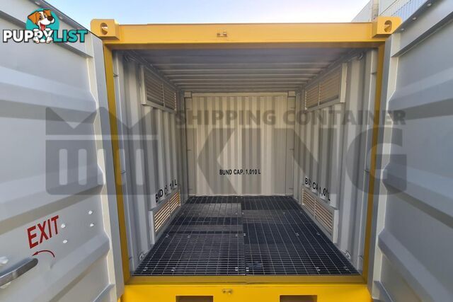 8' DANGEROUS GOODS SHIPPING CONTAINER (4 CORNER POST)