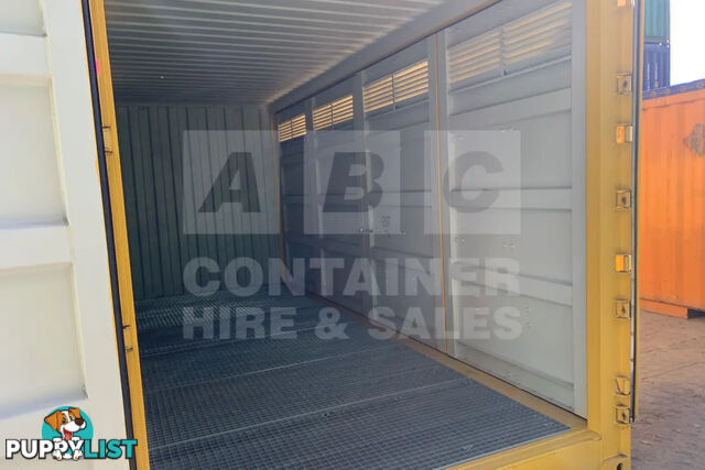 20' HIGH CUBE SIDE OPENING DANGEROUS GOODS SHIPPING CONTAINER