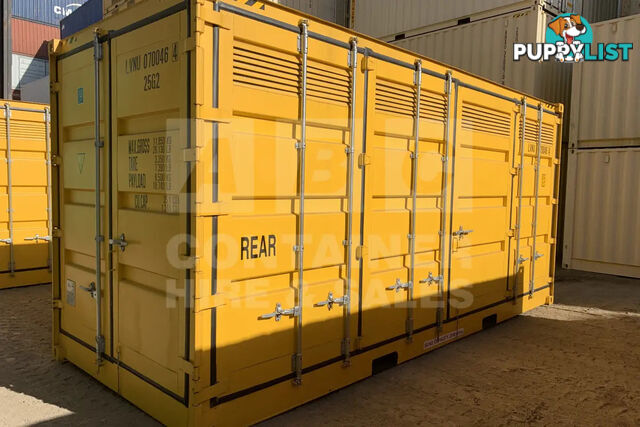 20' HIGH CUBE SIDE OPENING DANGEROUS GOODS SHIPPING CONTAINER