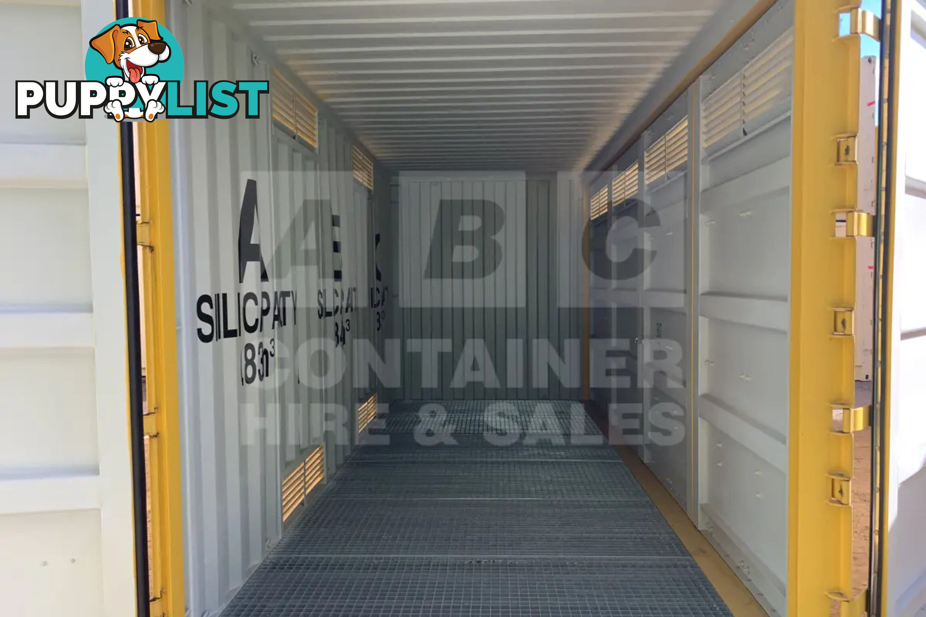 20' HIGH CUBE SIDE OPENING DANGEROUS GOODS SHIPPING CONTAINER