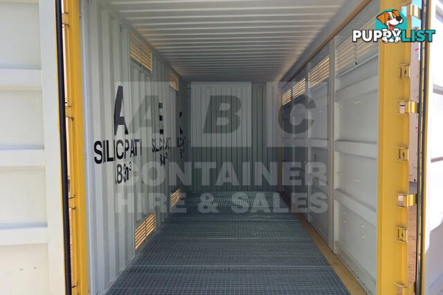20' HIGH CUBE SIDE OPENING DANGEROUS GOODS SHIPPING CONTAINER