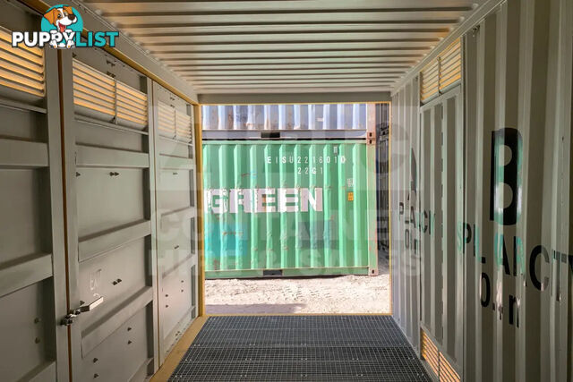 20' HIGH CUBE SIDE OPENING DANGEROUS GOODS SHIPPING CONTAINER
