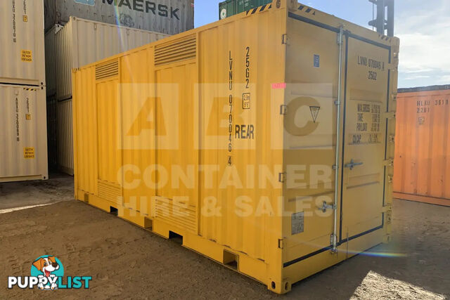 20' HIGH CUBE SIDE OPENING DANGEROUS GOODS SHIPPING CONTAINER