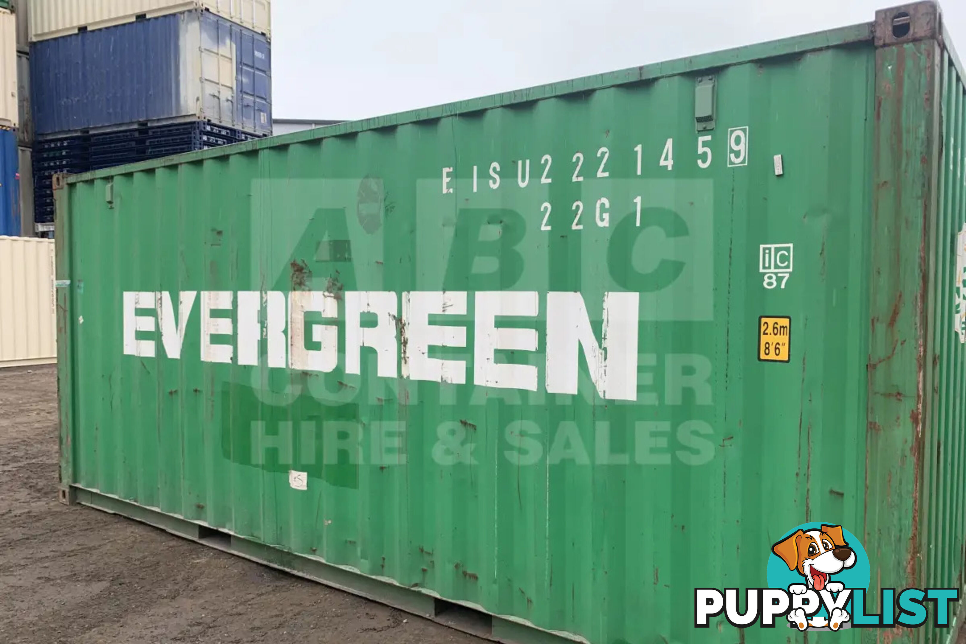 20' STANDARD HEIGHT SHIPPING CONTAINER