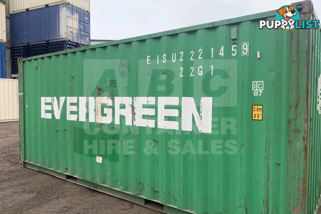 20' STANDARD HEIGHT SHIPPING CONTAINER