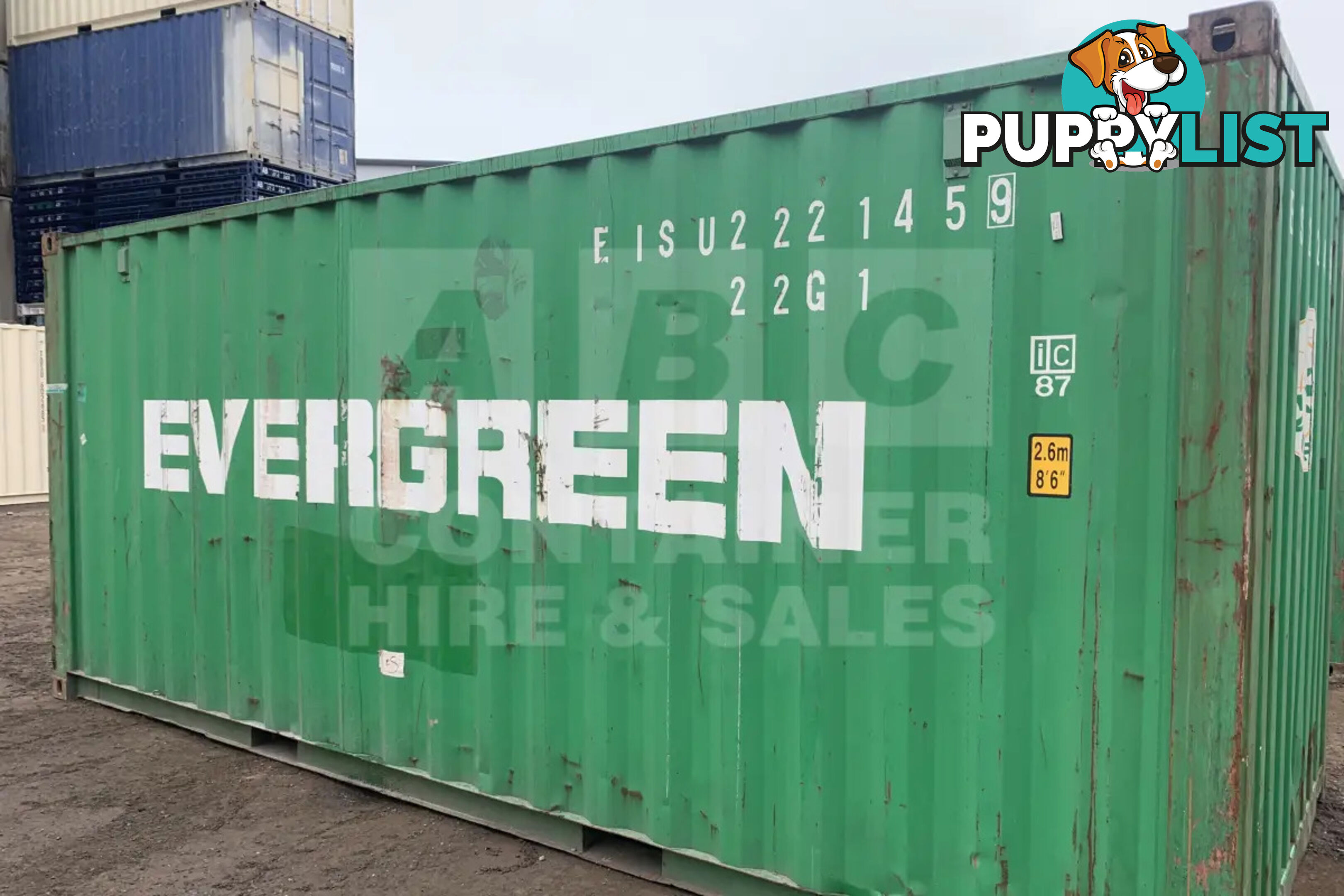 20' STANDARD HEIGHT SHIPPING CONTAINER