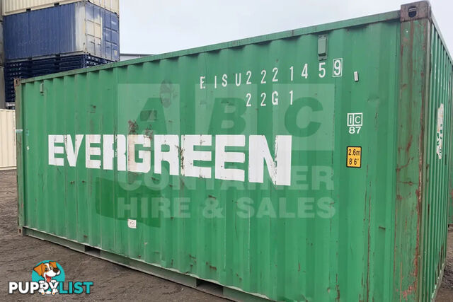 20' STANDARD HEIGHT SHIPPING CONTAINER