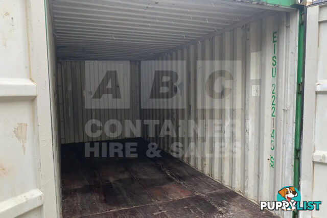 20' STANDARD HEIGHT SHIPPING CONTAINER