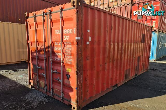 20' STANDARD HEIGHT SHIPPING CONTAINER - in Brisbane