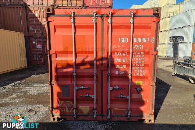 20' STANDARD HEIGHT SHIPPING CONTAINER - in Brisbane