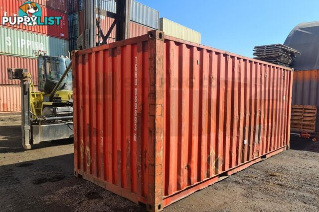 20' STANDARD HEIGHT SHIPPING CONTAINER - in Brisbane