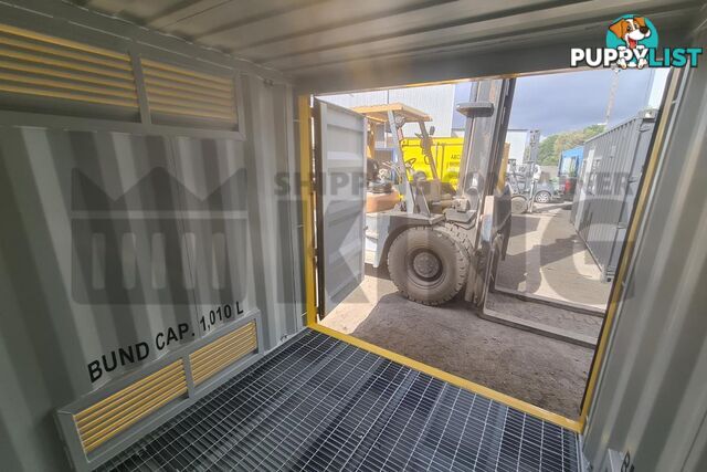 8' DANGEROUS GOODS SHIPPING CONTAINER (4 CORNER POST)