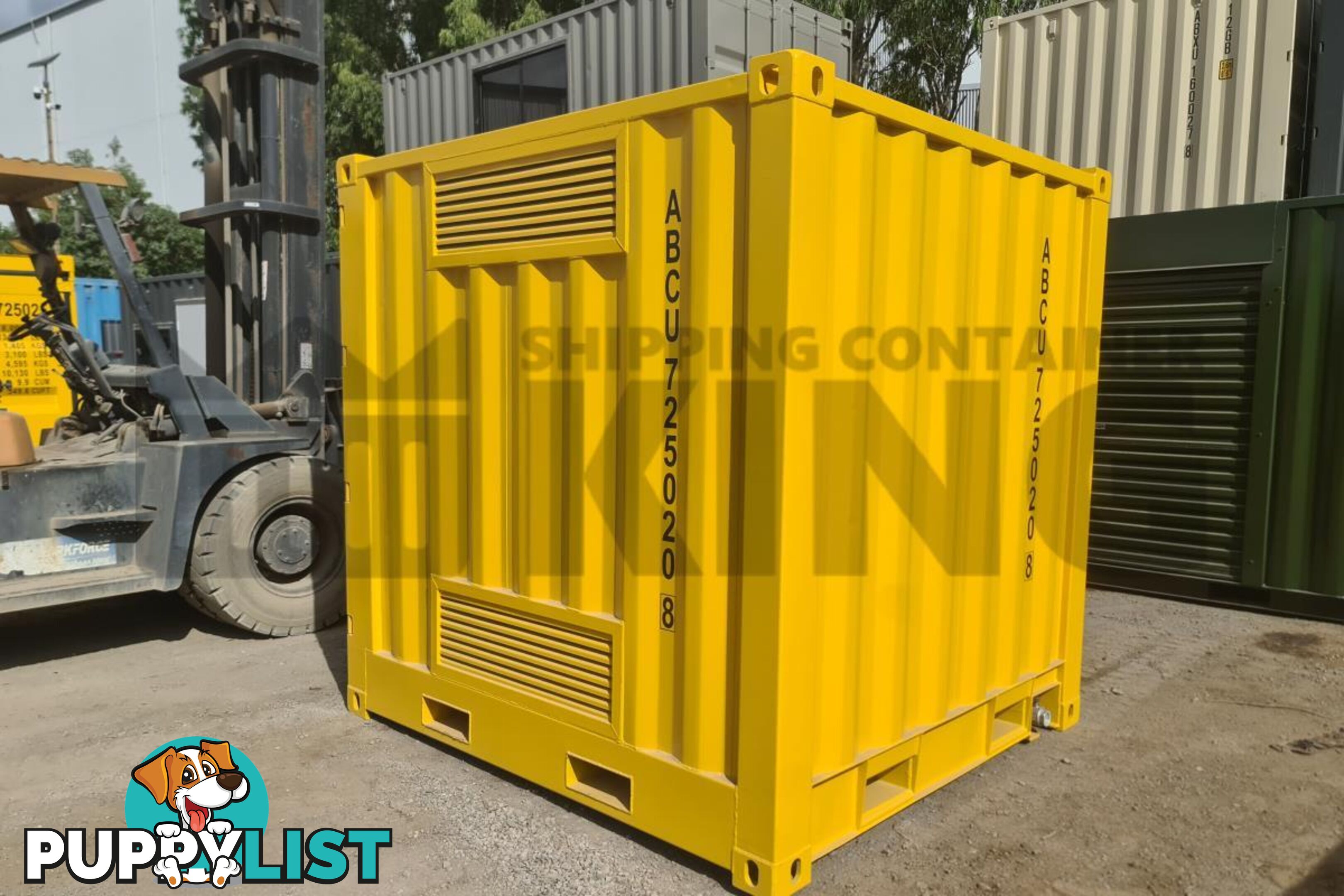 8' DANGEROUS GOODS SHIPPING CONTAINER (4 CORNER POST)