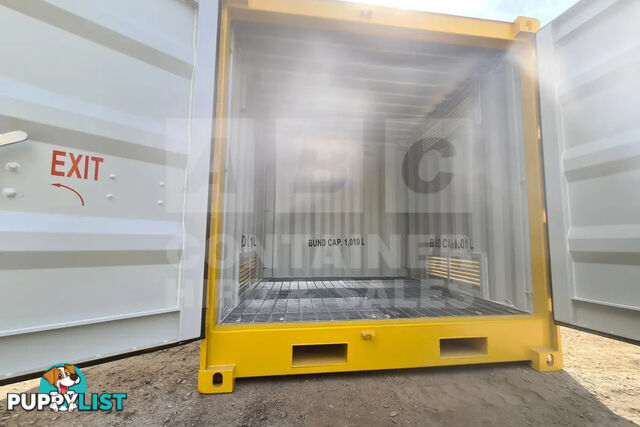 8' DANGEROUS GOODS SHIPPING CONTAINER (4 CORNER POST)