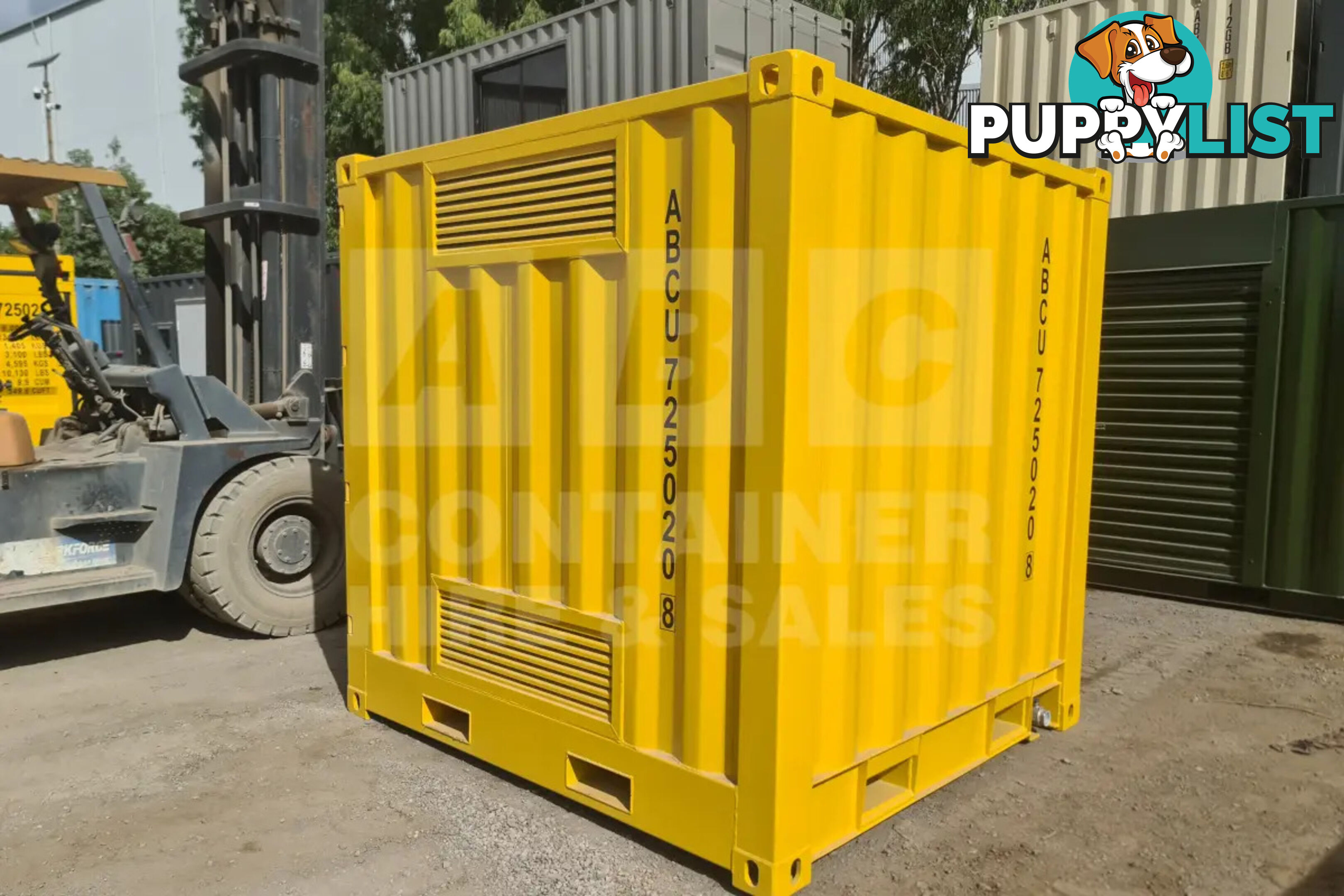8' DANGEROUS GOODS SHIPPING CONTAINER (4 CORNER POST)