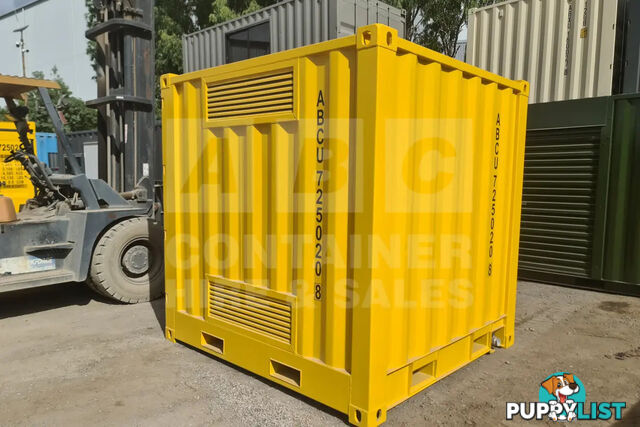 8' DANGEROUS GOODS SHIPPING CONTAINER (4 CORNER POST)