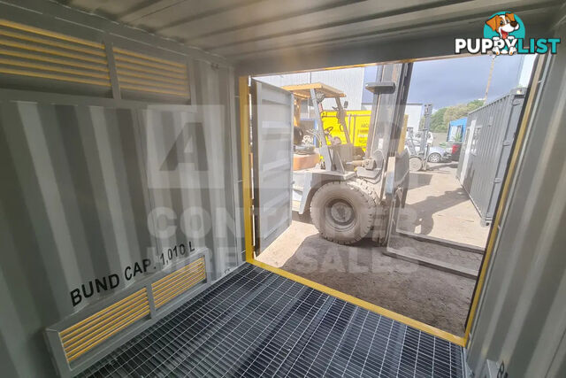 8' DANGEROUS GOODS SHIPPING CONTAINER (4 CORNER POST)