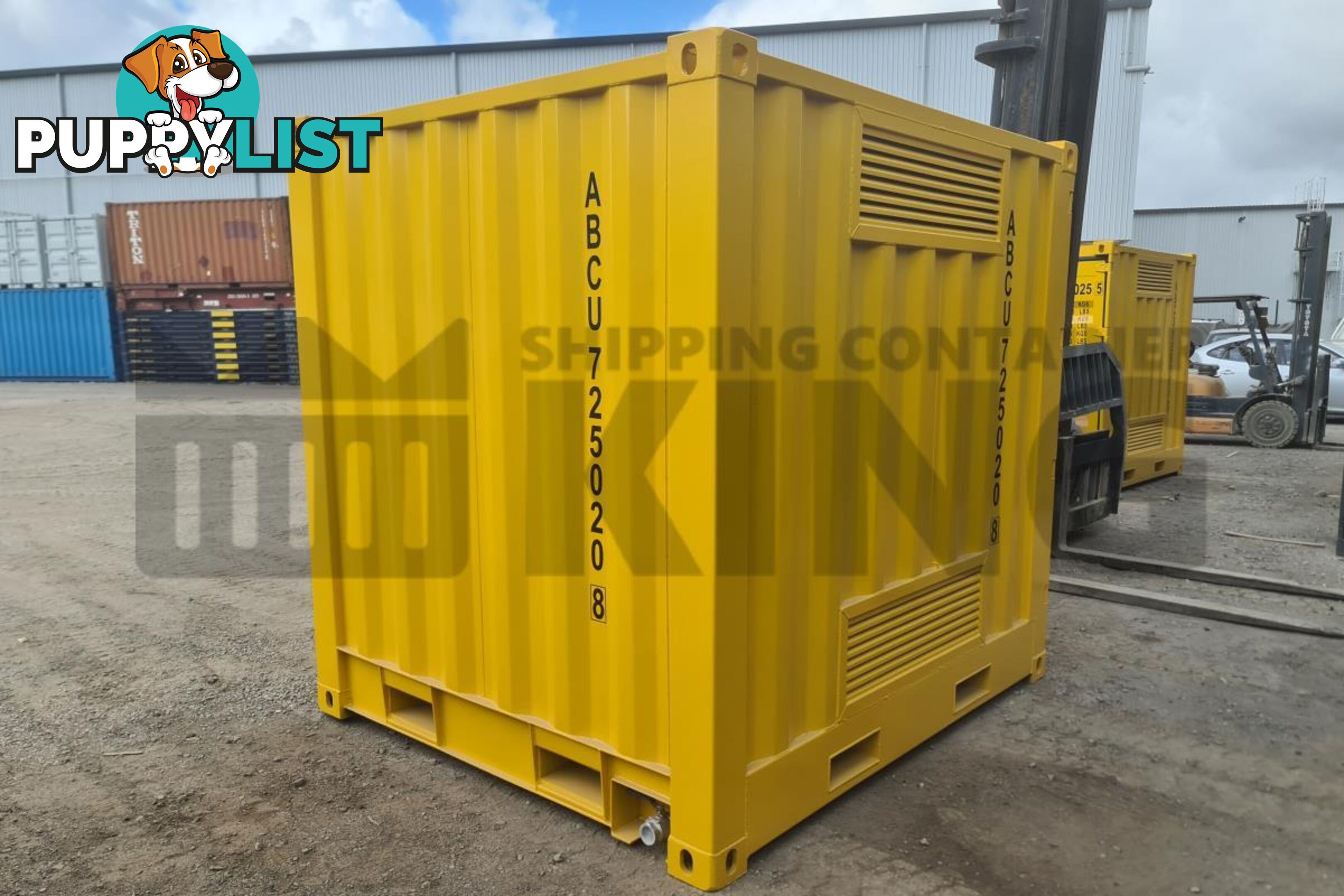 8' DANGEROUS GOODS SHIPPING CONTAINER (4 CORNER POST)