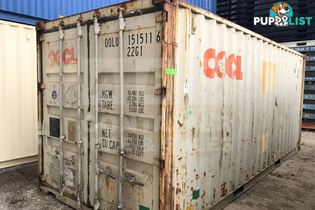 20' STANDARD HEIGHT SHIPPING CONTAINER