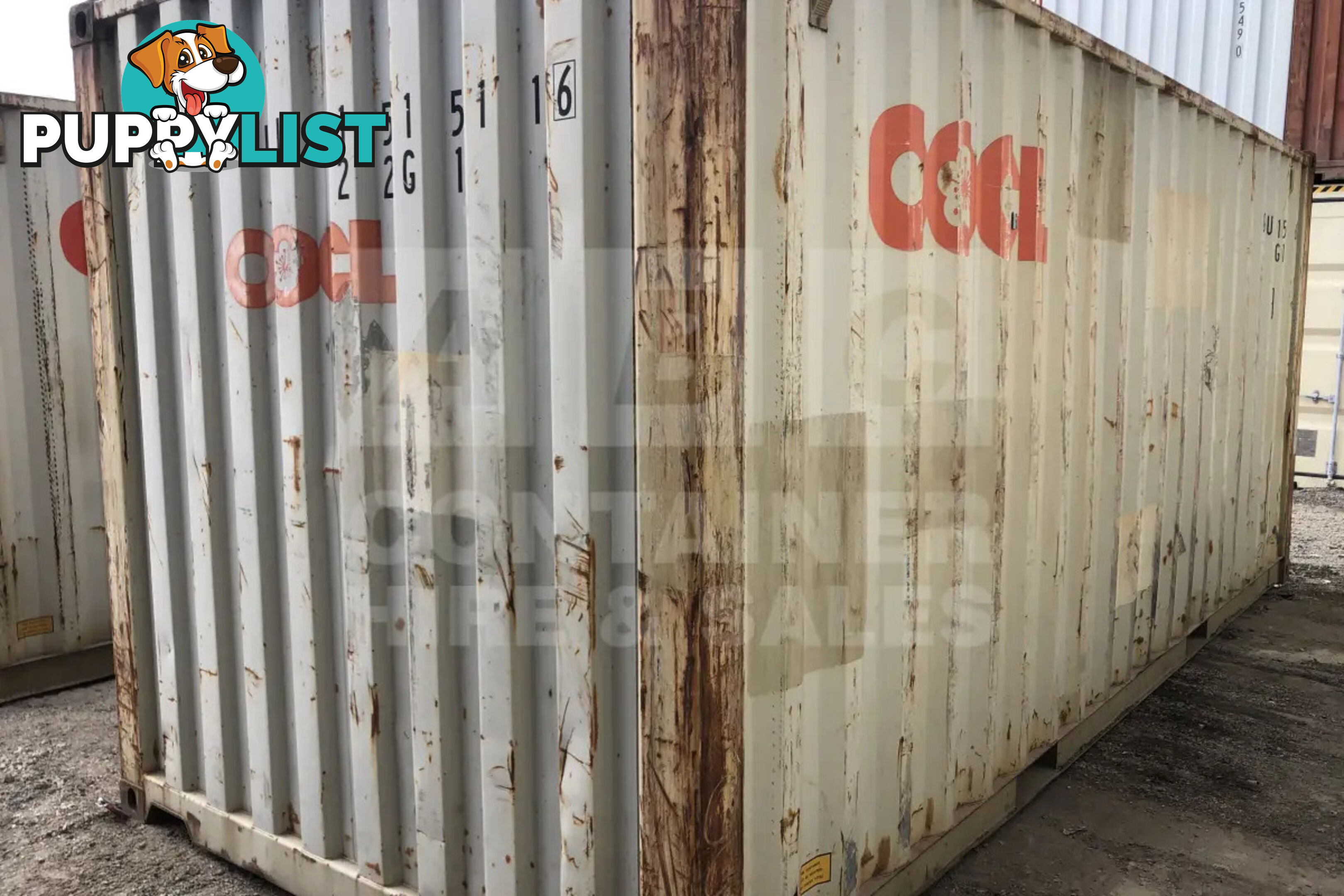20' STANDARD HEIGHT SHIPPING CONTAINER