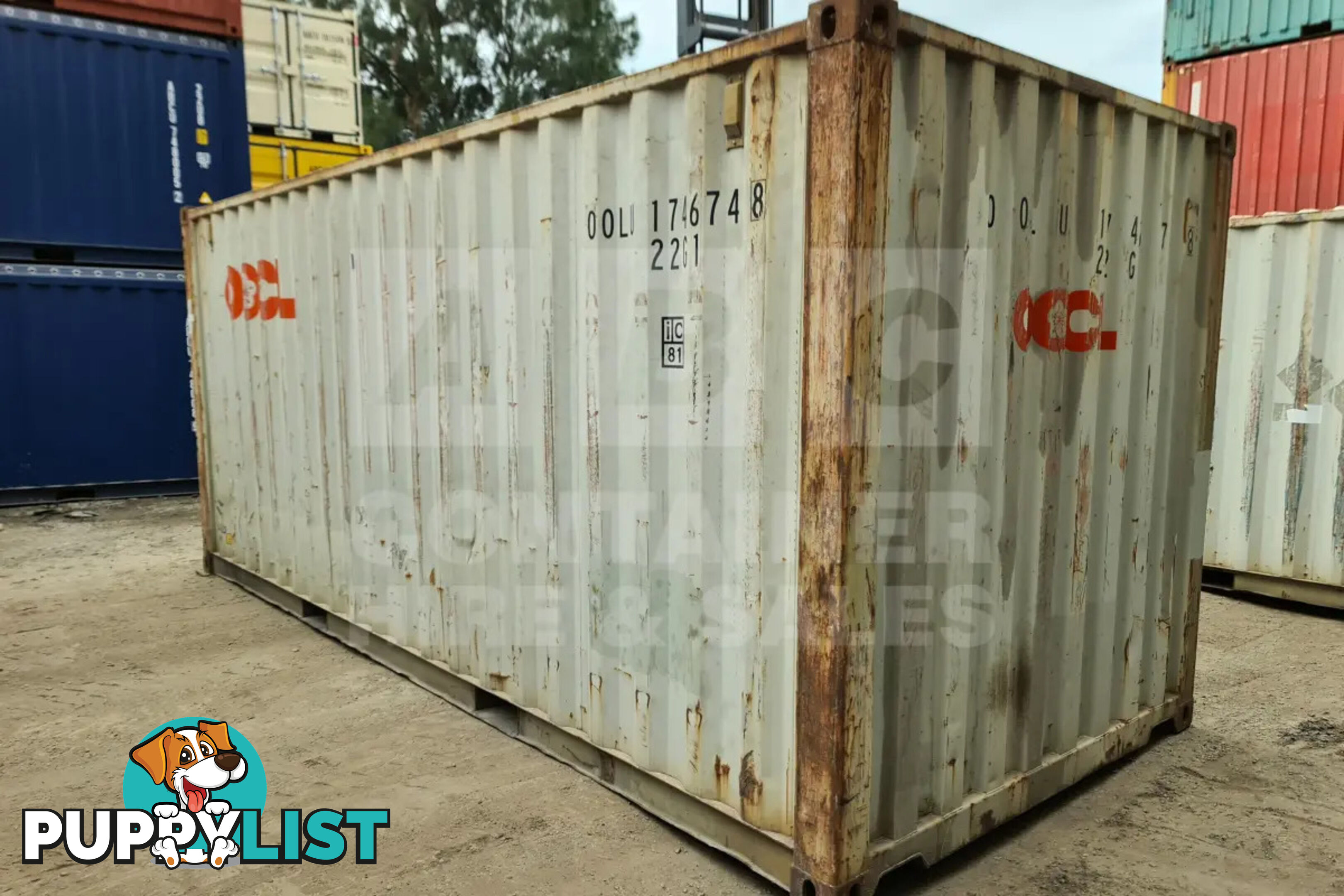 20' STANDARD HEIGHT SHIPPING CONTAINER