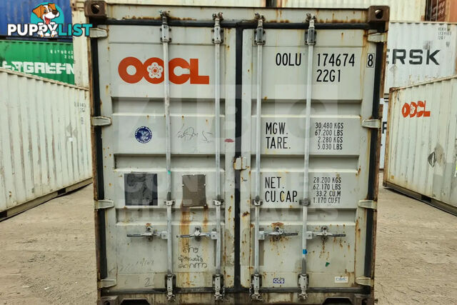20' STANDARD HEIGHT SHIPPING CONTAINER