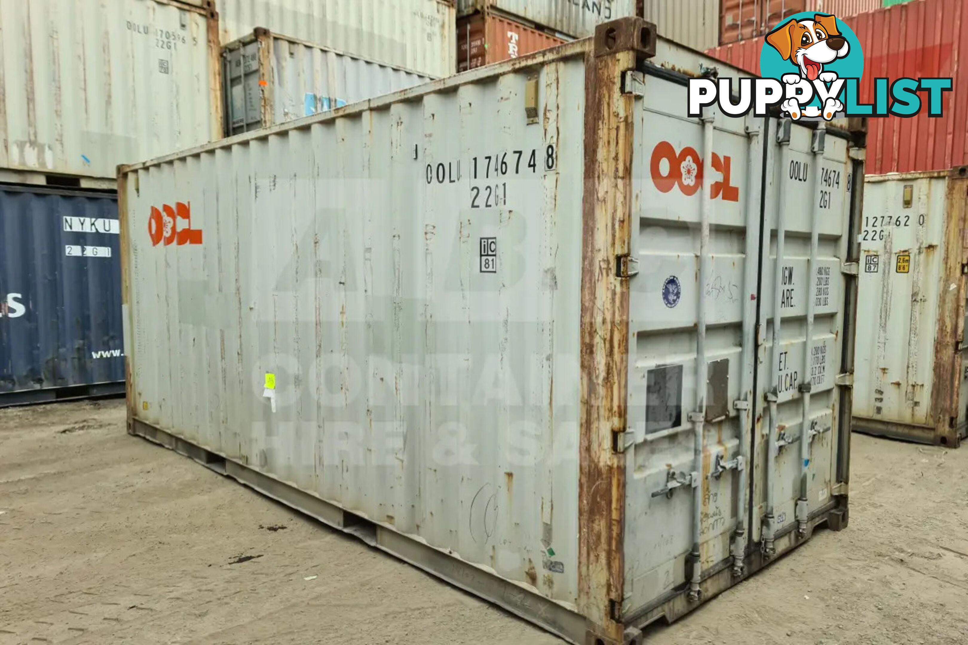 20' STANDARD HEIGHT SHIPPING CONTAINER