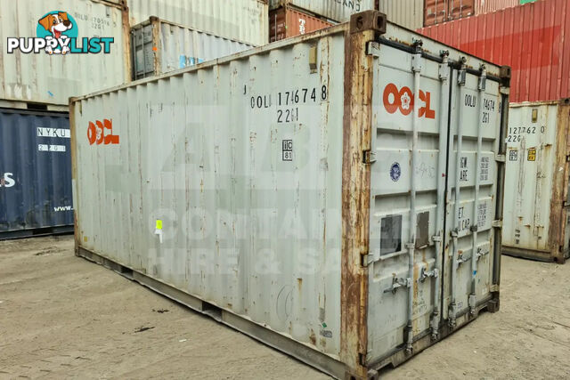 20' STANDARD HEIGHT SHIPPING CONTAINER
