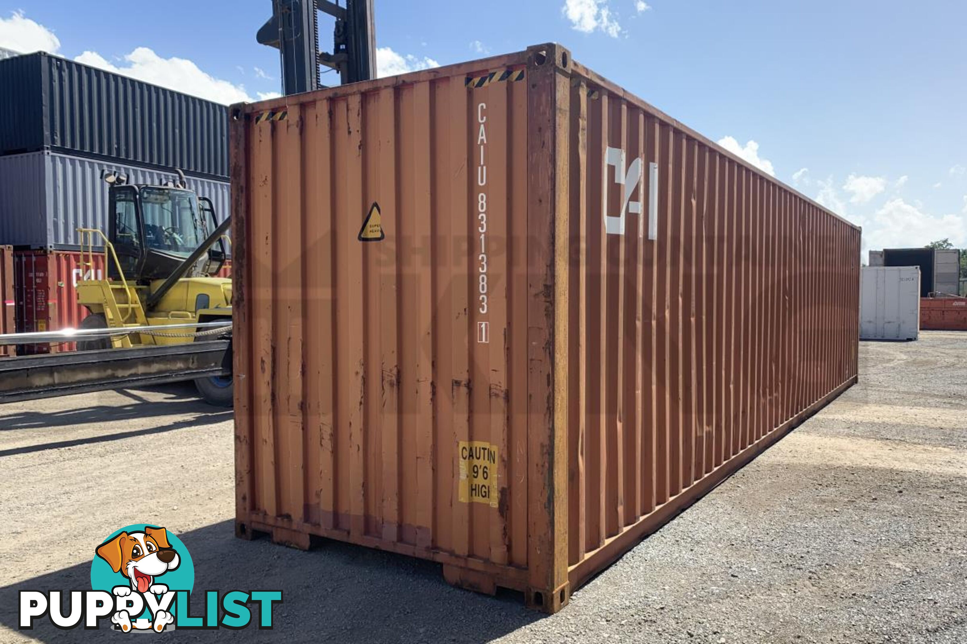 40' HIGH CUBE SHIPPING CONTAINER - in Lismore