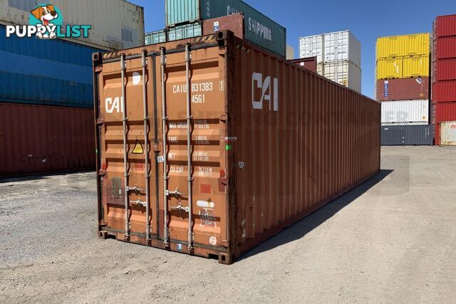 40' HIGH CUBE SHIPPING CONTAINER - in Lismore