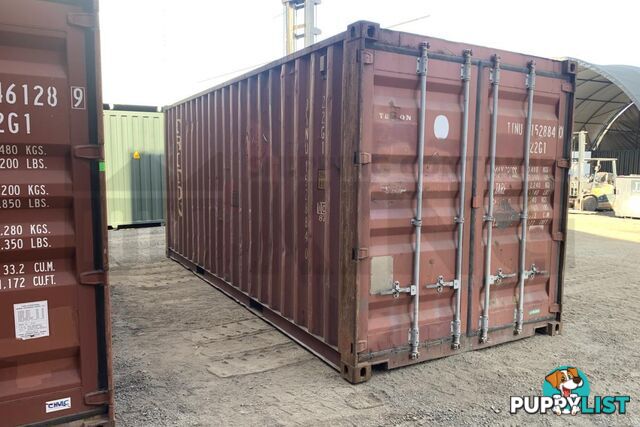 20' STANDARD HEIGHT SHIPPING CONTAINER - in Brisbane