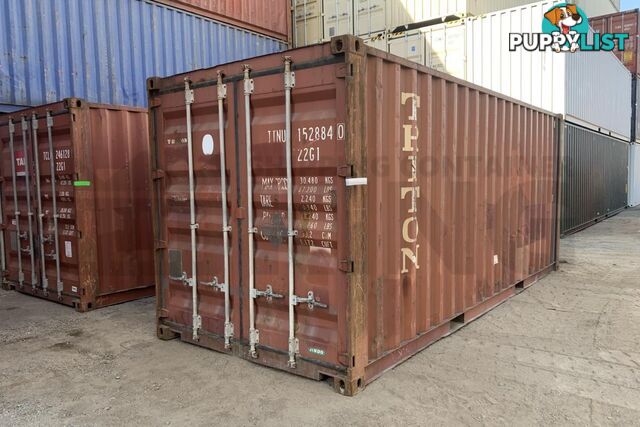 20' STANDARD HEIGHT SHIPPING CONTAINER - in Brisbane