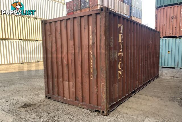 20' STANDARD HEIGHT SHIPPING CONTAINER - in Brisbane