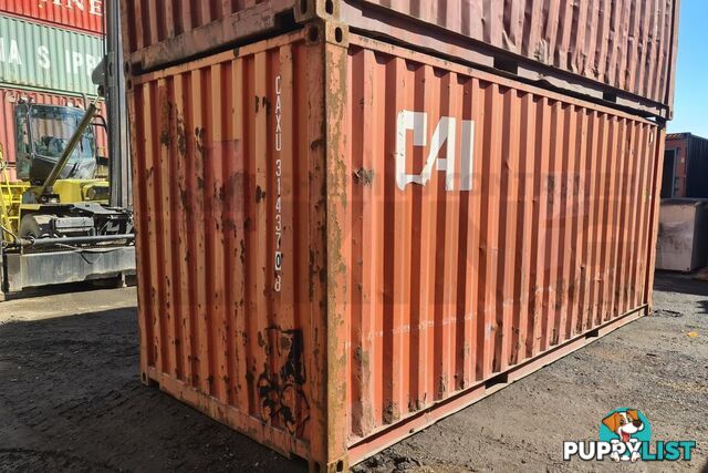 20' STANDARD HEIGHT SHIPPING CONTAINER - in Brisbane