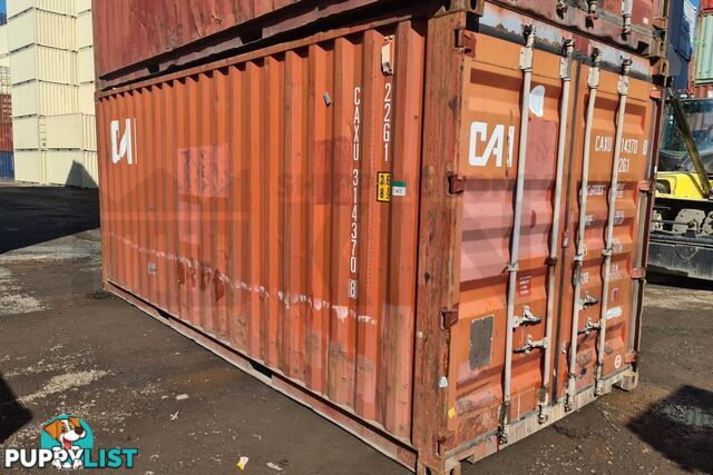 20' STANDARD HEIGHT SHIPPING CONTAINER - in Brisbane