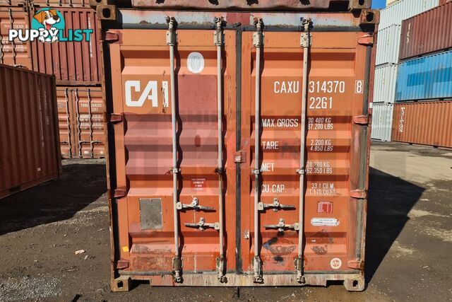 20' STANDARD HEIGHT SHIPPING CONTAINER - in Brisbane