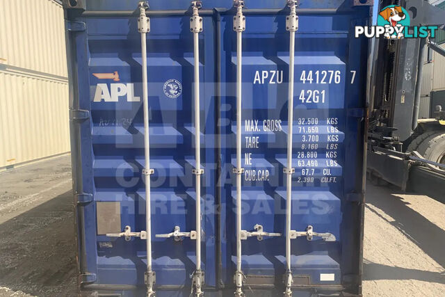40' STANDARD HEIGHT SHIPPING CONTAINER
