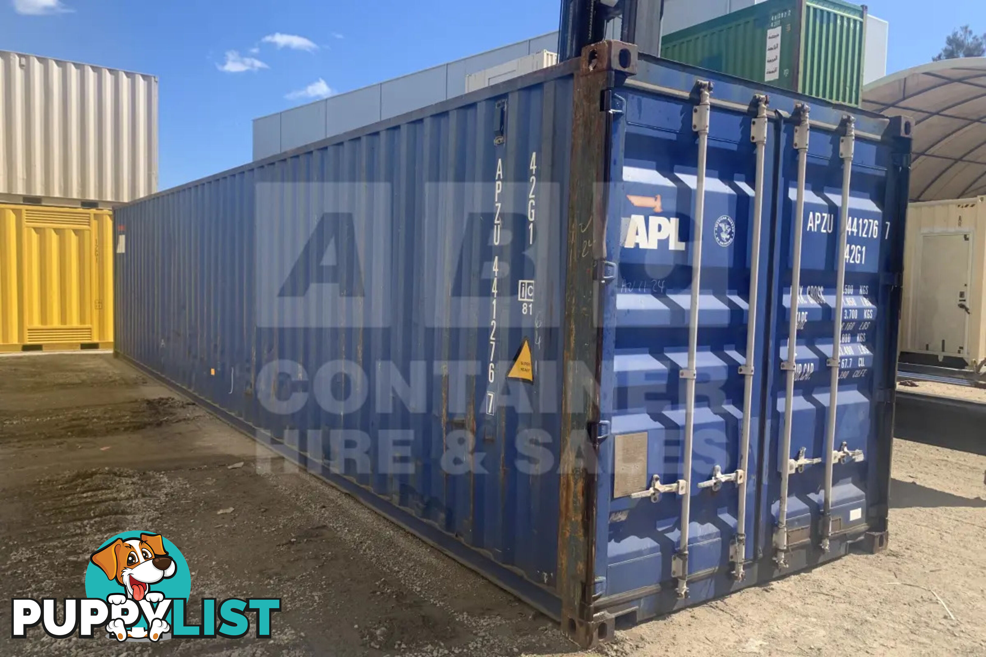 40' STANDARD HEIGHT SHIPPING CONTAINER