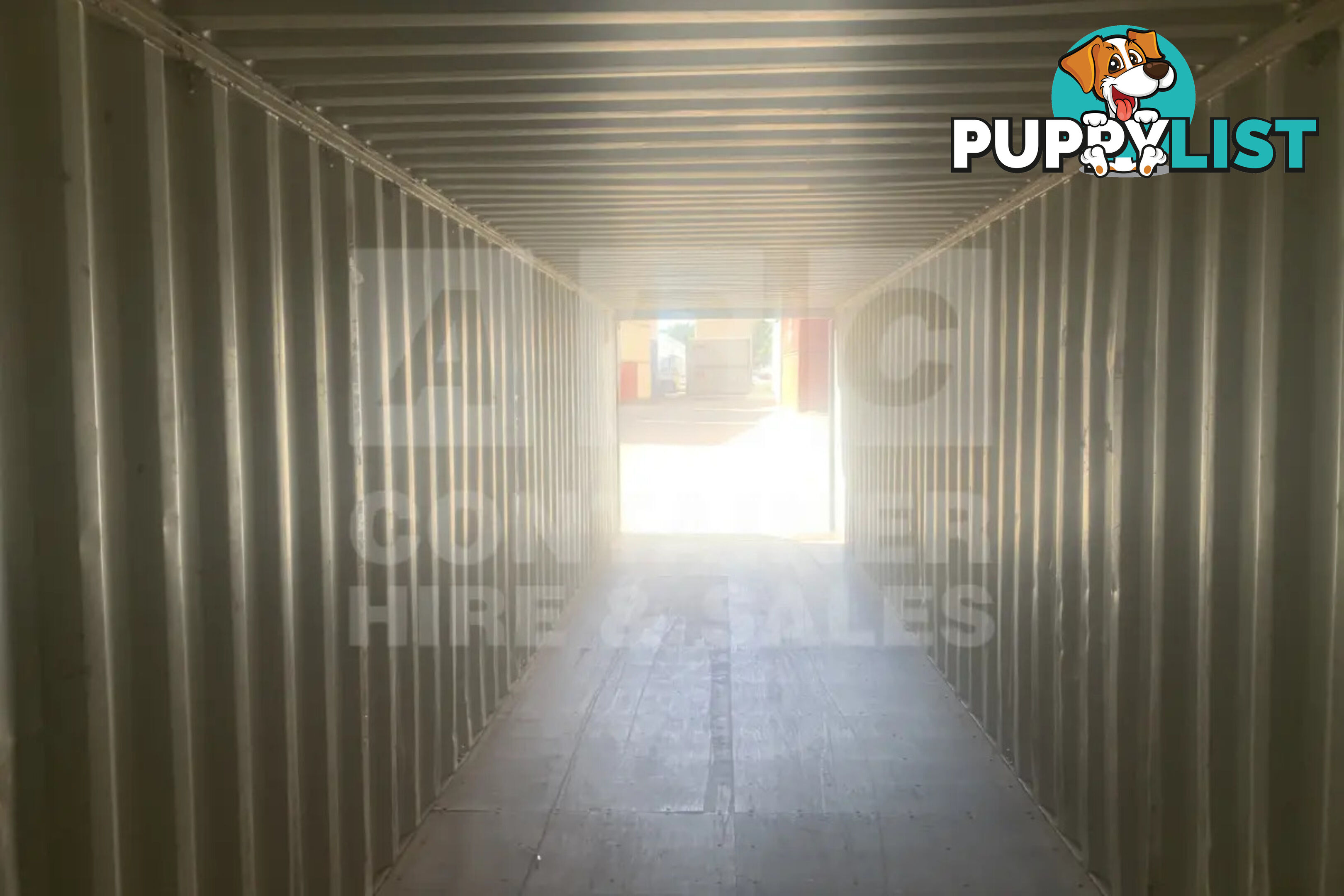 40' STANDARD HEIGHT SHIPPING CONTAINER