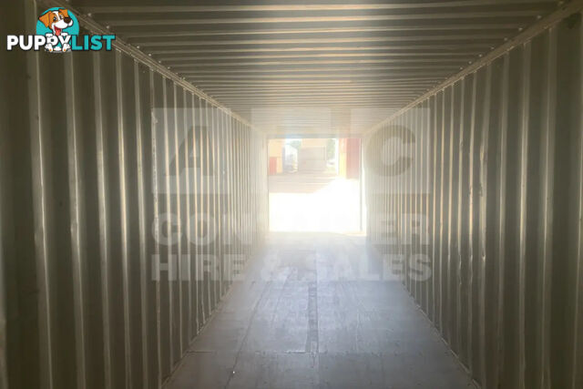 40' STANDARD HEIGHT SHIPPING CONTAINER