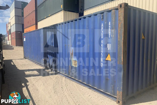 40' STANDARD HEIGHT SHIPPING CONTAINER