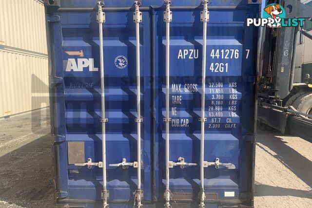 40' STANDARD HEIGHT SHIPPING CONTAINER