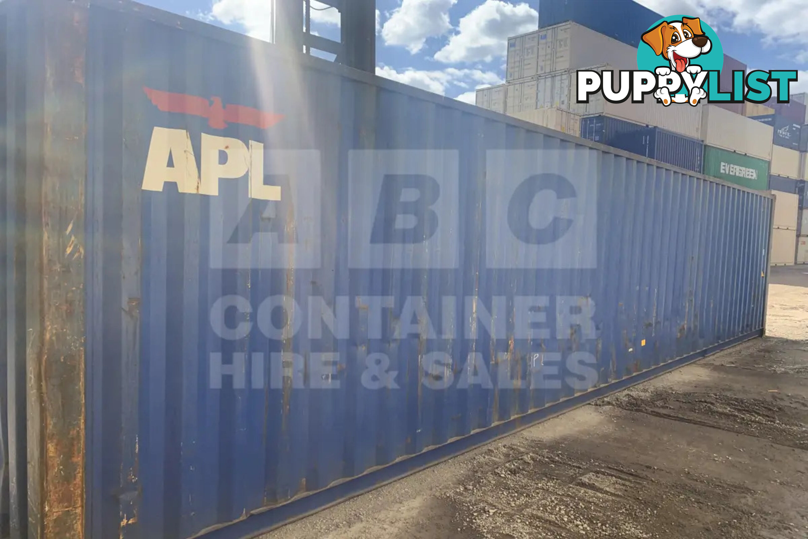 40' STANDARD HEIGHT SHIPPING CONTAINER