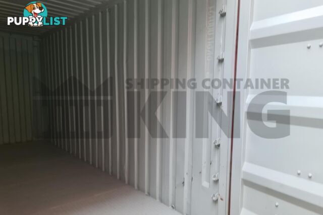 20' HIGH CUBE BULKER SHIPPING CONTAINER (STEEL FLOOR WITH ROOF HATCHES, 2 PALLETS WIDE)