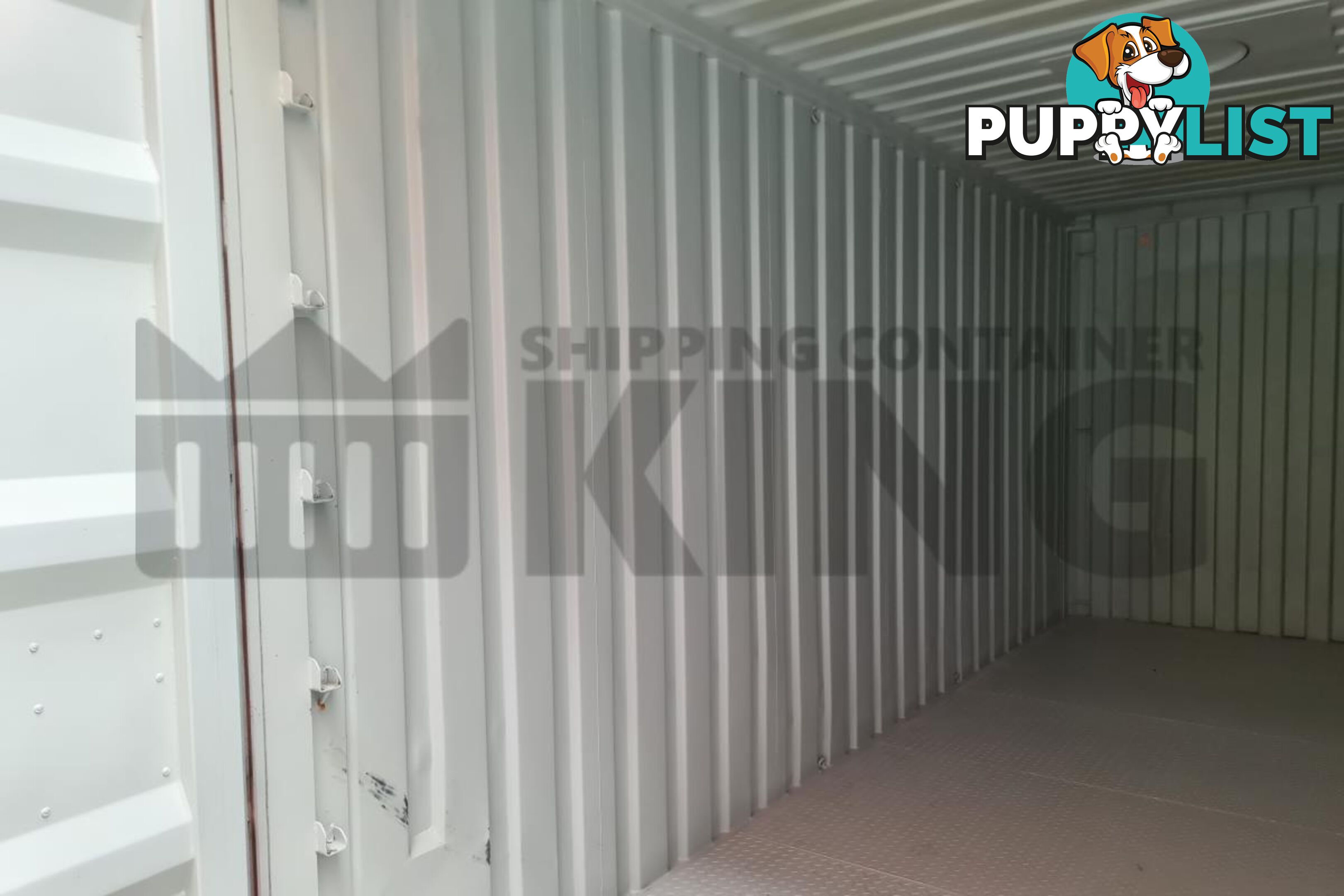 20' HIGH CUBE BULKER SHIPPING CONTAINER (STEEL FLOOR WITH ROOF HATCHES, 2 PALLETS WIDE)