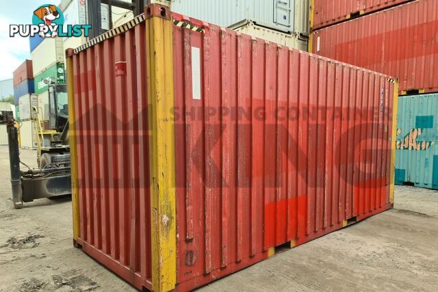 20' HIGH CUBE BULKER SHIPPING CONTAINER (STEEL FLOOR WITH ROOF HATCHES, 2 PALLETS WIDE)