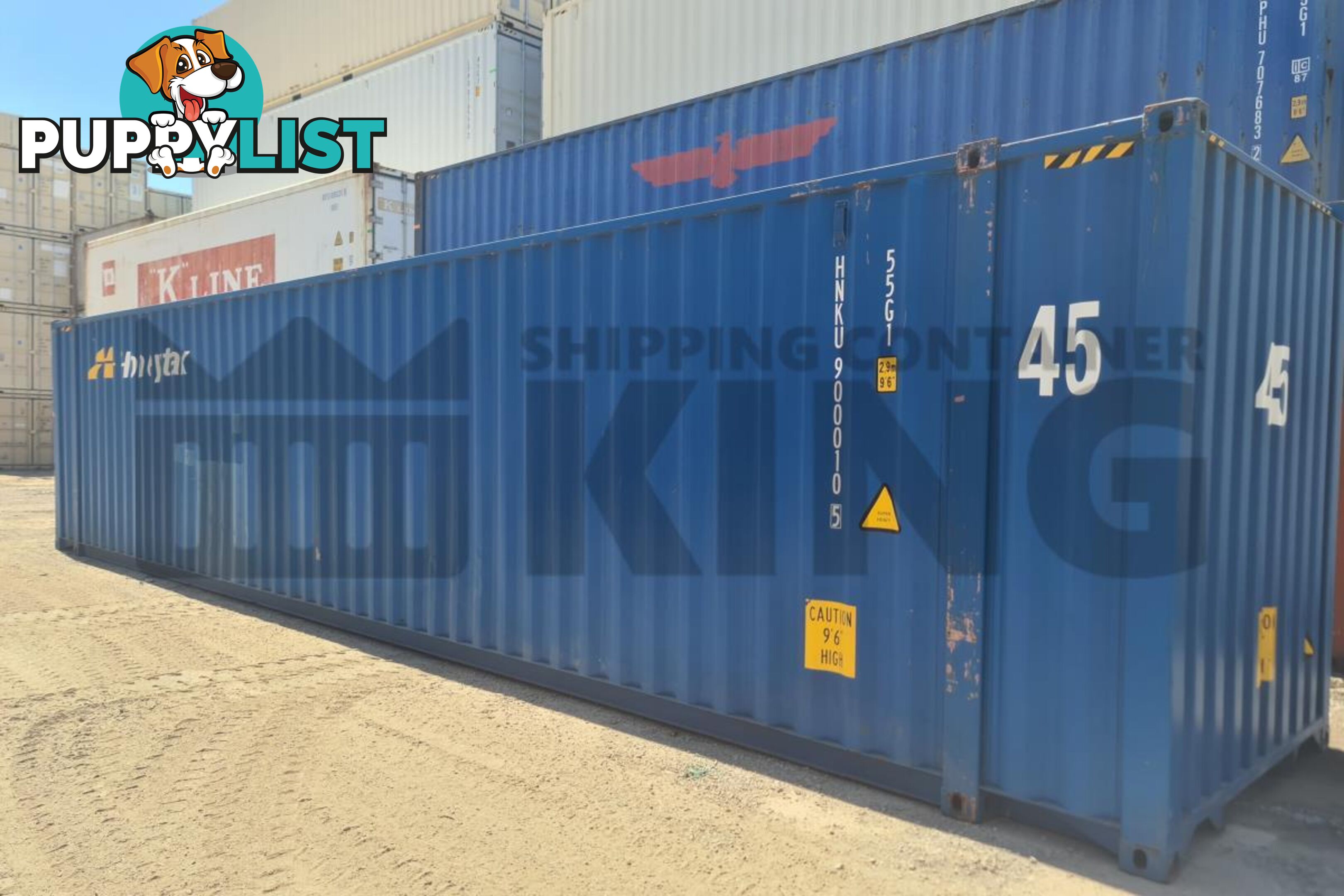 45' LONG HIGH CUBE DRY 45' X 9'6'' X 8'/8'2'' - in Brisbane